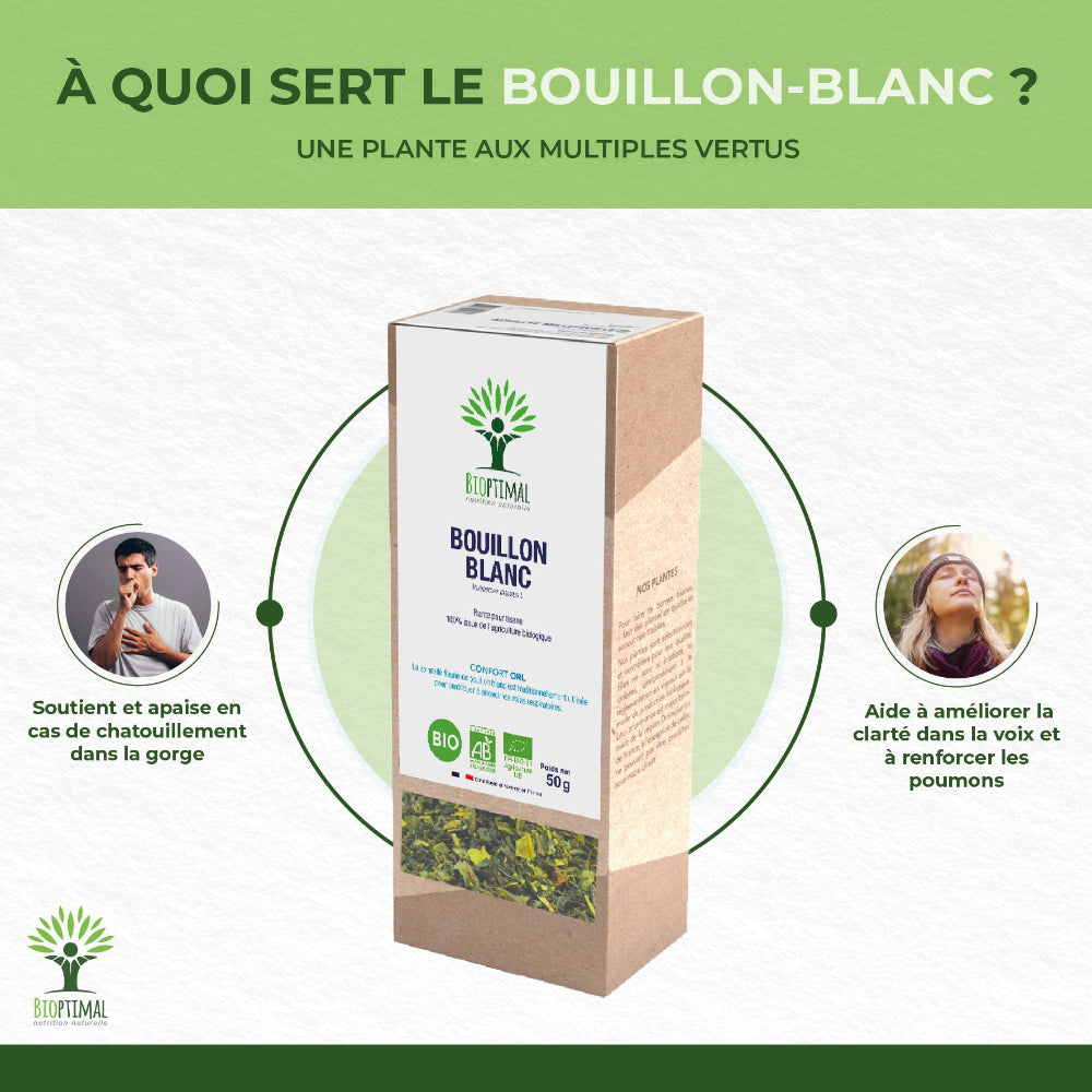 Bouillon blanc bio - Bioptimal Bioptimal Infusion infusion.organic