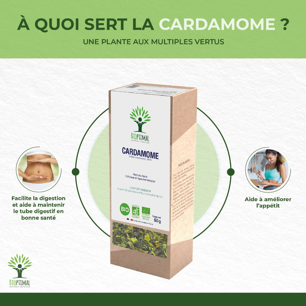 Cardamome bio - Bioptimal Bioptimal Infusion infusion.organic