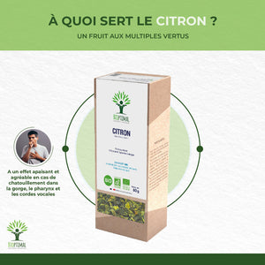 Ecorce de citron bio - Bioptimal Bioptimal Infusion infusion.organic