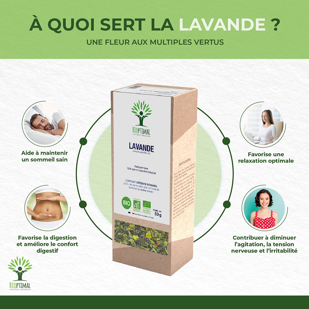 Lavande bio - Bioptimal Bioptimal Infusion infusion.organic