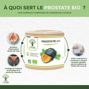 Prostate bio gélules - Bioptimal Bioptimal Complément alimentaire infusion.organic