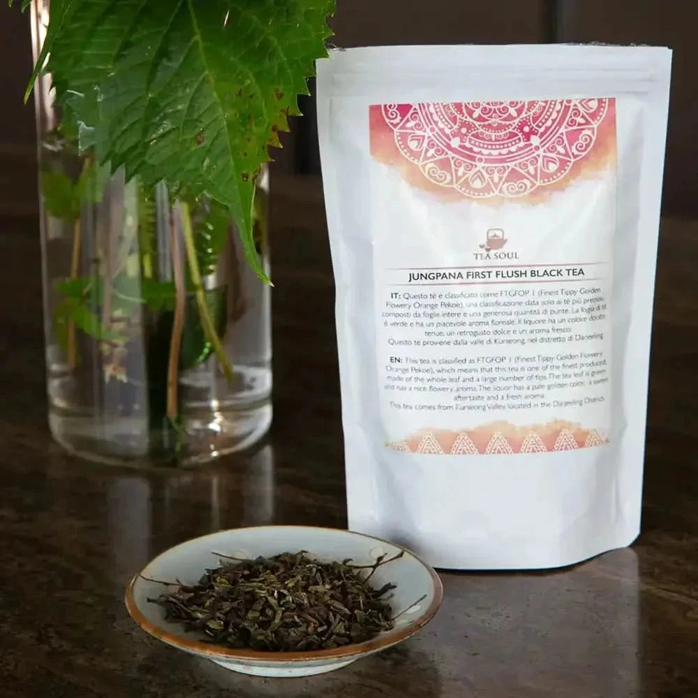Darjeeling Jungpana First Flush Red (Black) Tea - 10 g - Black Tea - Black Tea - infusion.organic