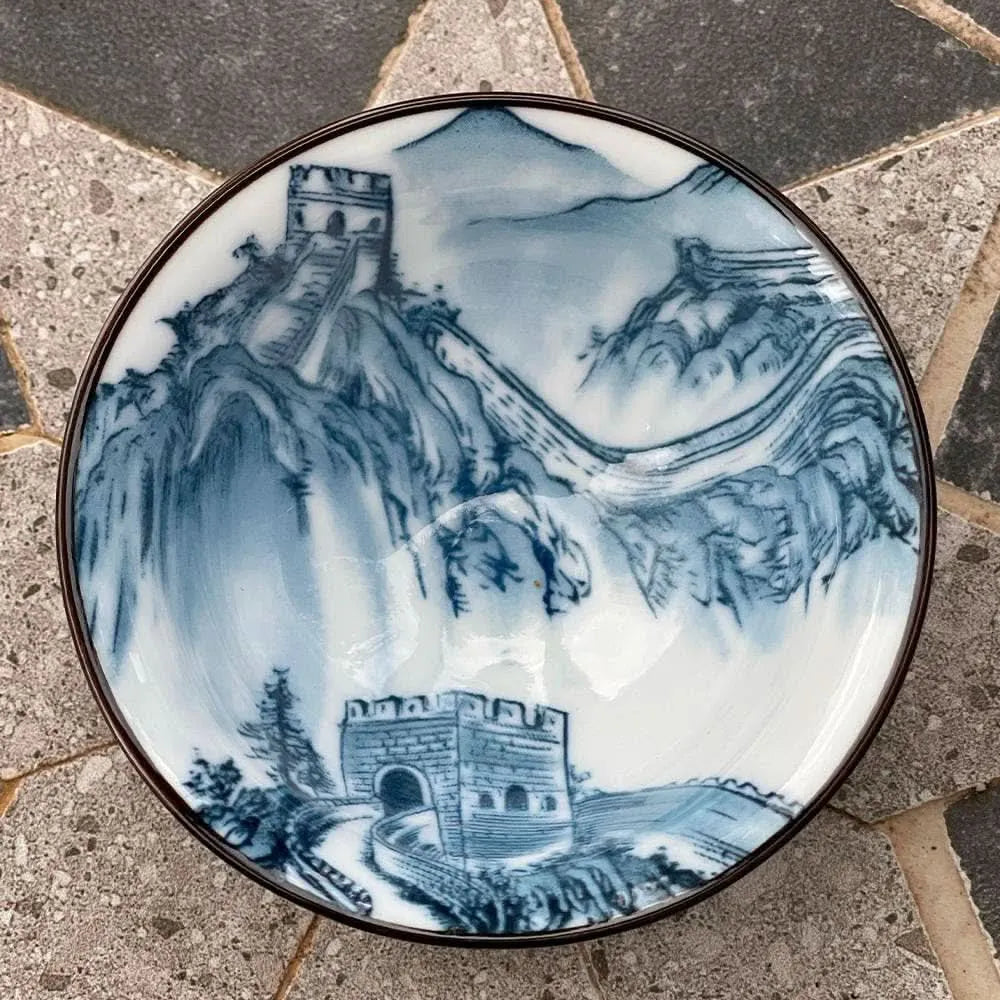 Blue Muraglia Porcelain Cup 50 ml - Bowel - Bowel, Teacup - infusion.organic