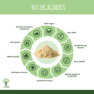 Levure de Bière vivante bio gélules - Bioptimal Bioptimal Complément alimentaire infusion.organic