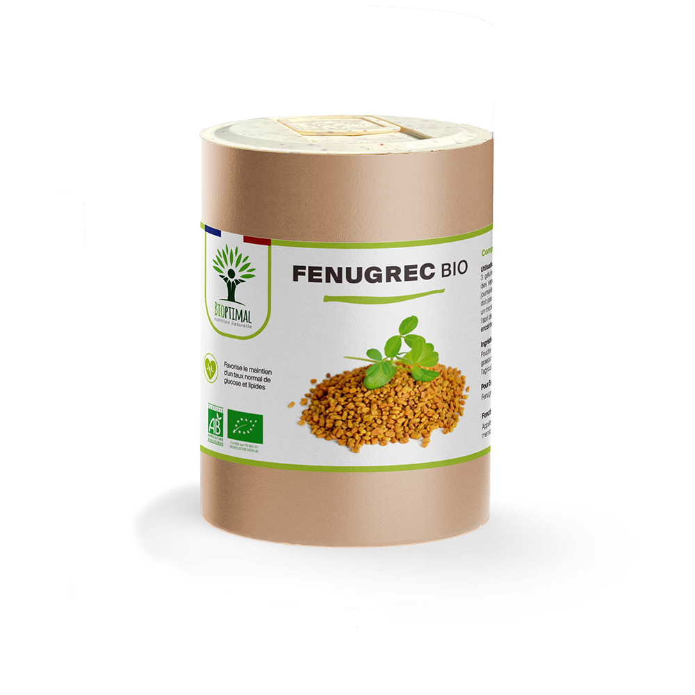 Fenugrec bio gélules - Bioptimal Bioptimal Complément alimentaire infusion.organic