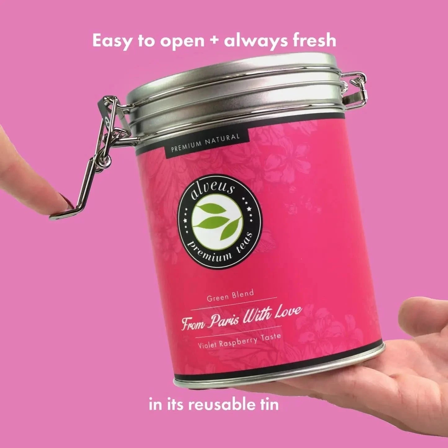 From Paris with Love - Green tea - Branded, White Tea - infusion.organic