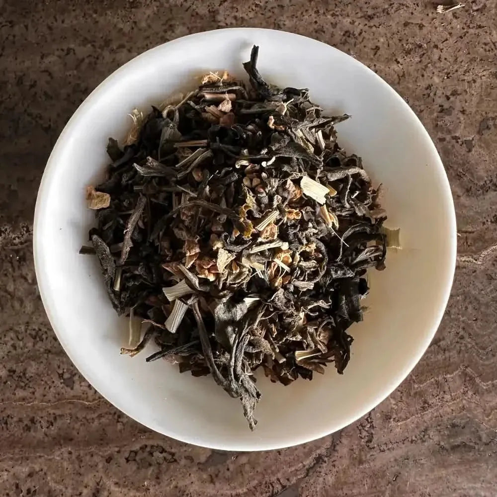 Green Tea, Ginger and Lemongrass 50g - Green Tea - Green Tea - infusion.organic