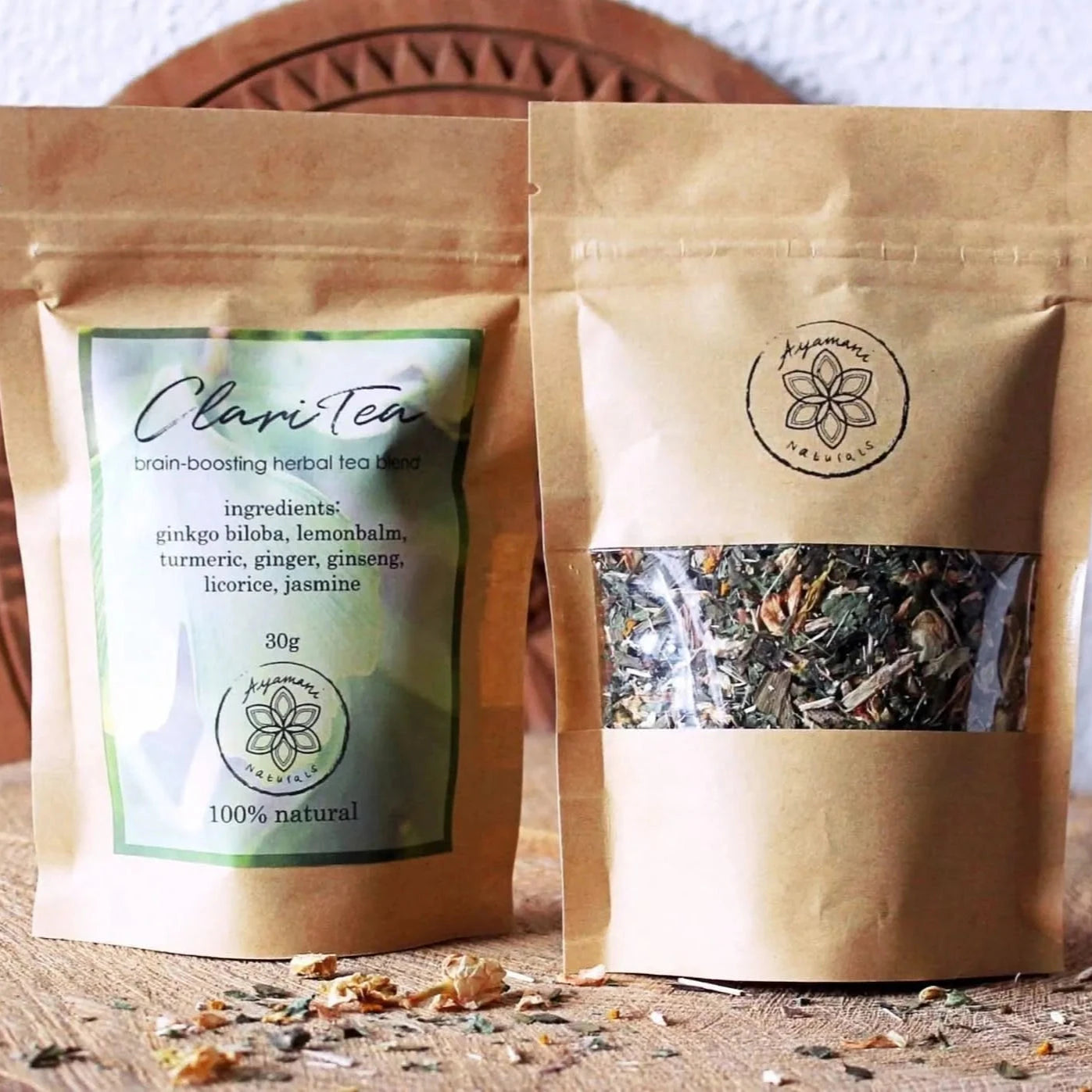 Claritea Pineal Gland Decalcifying Herbal Tea for Focus-Ayamani Naturals-infusion.organic