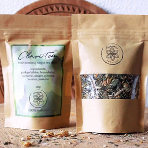 Claritea Pineal Gland Decalcifying Herbal Tea for Focus-Ayamani Naturals-infusion.organic