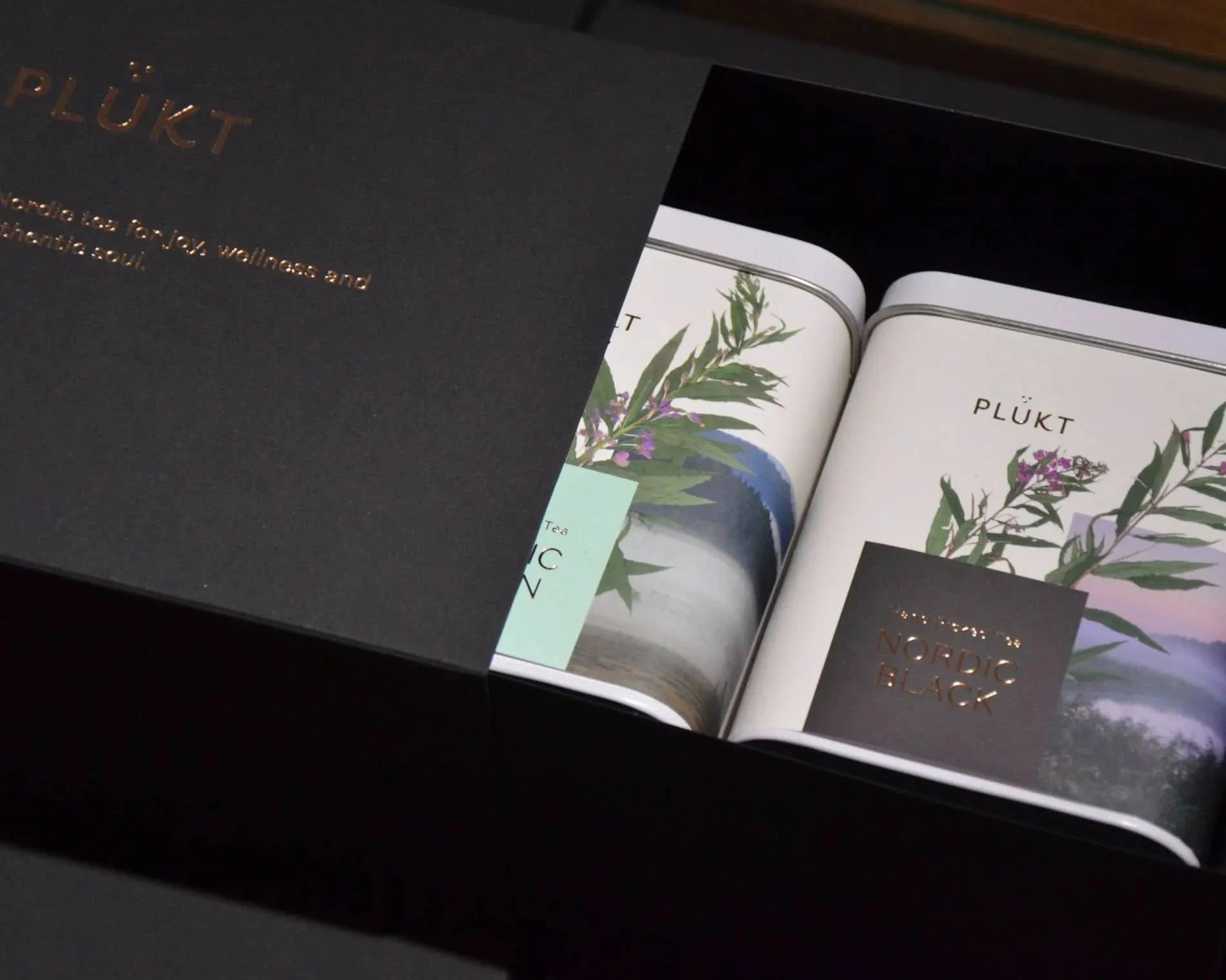 Herbal tea gift set NORDIC | organic tea collection, green-Plūkt-infusion.organic