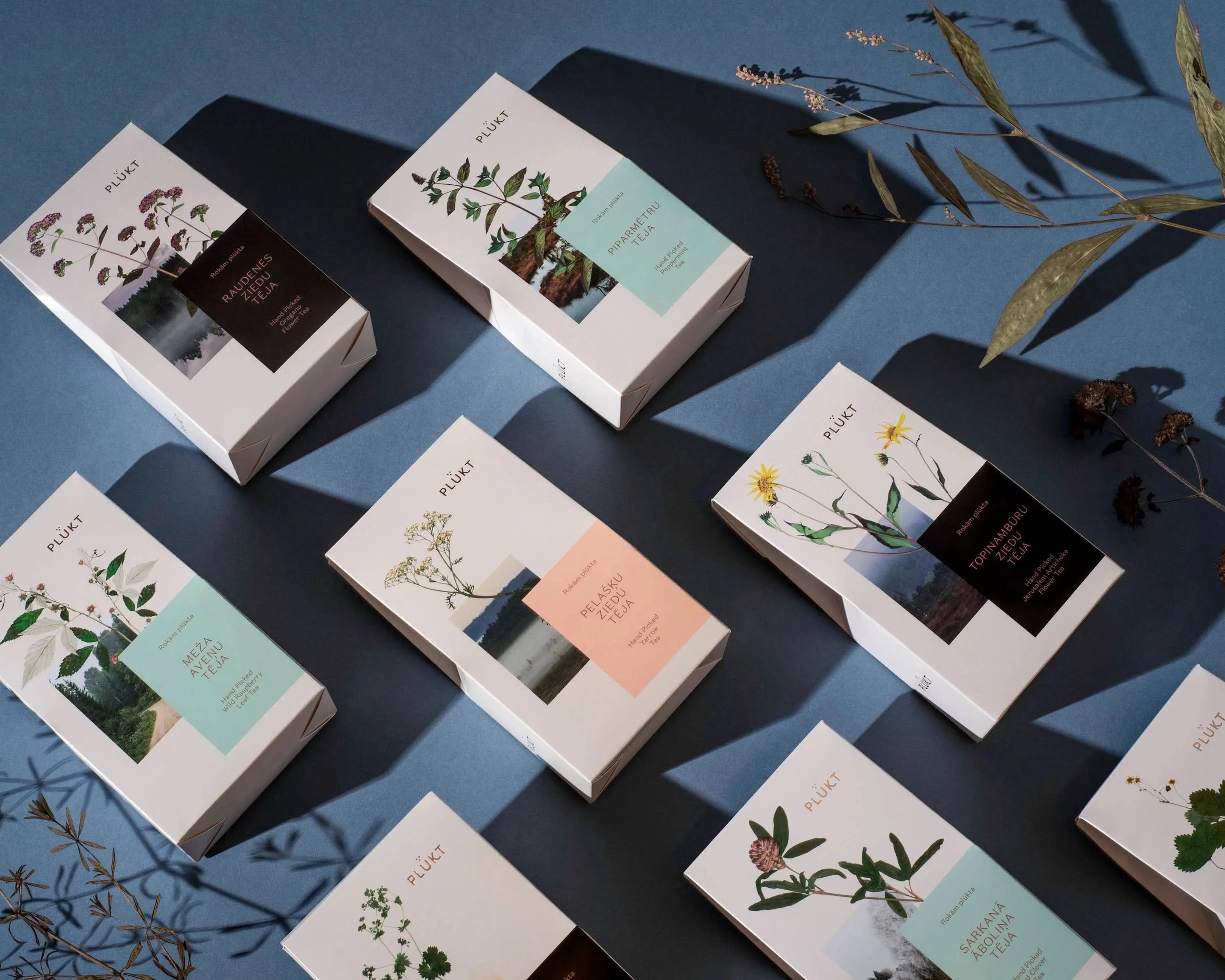 Herbal tea organic tea samples set, loose and bagged teas-Plūkt-infusion.organic