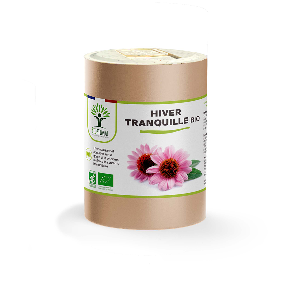 Hiver Tranquille bio gélules - Bioptimal Bioptimal Complément alimentaire infusion.organic