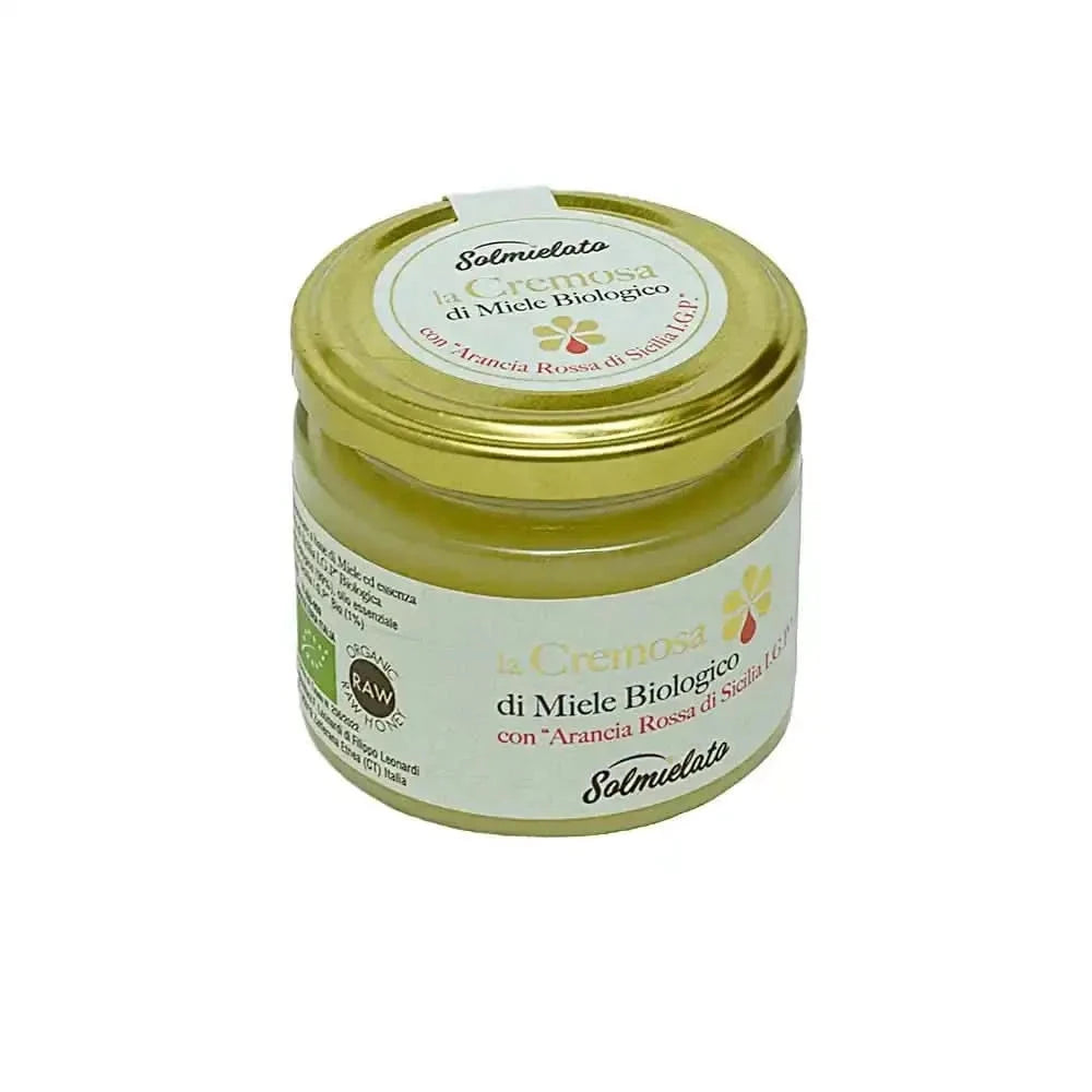 Organic Honey Cream with Blood Orange 250g - Honey - Honey - infusion.organic