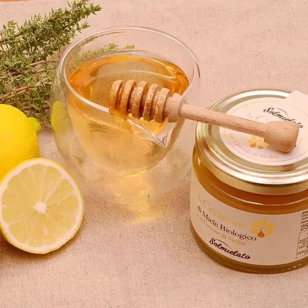 Organic Honey Cream with Lemon 250g - Honey - Honey - infusion.organic