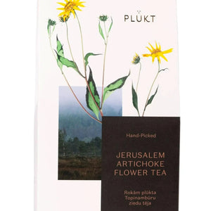 Jerusalem Artichoke Flower Tea -certified organic herbal te-Plūkt-infusion.organic