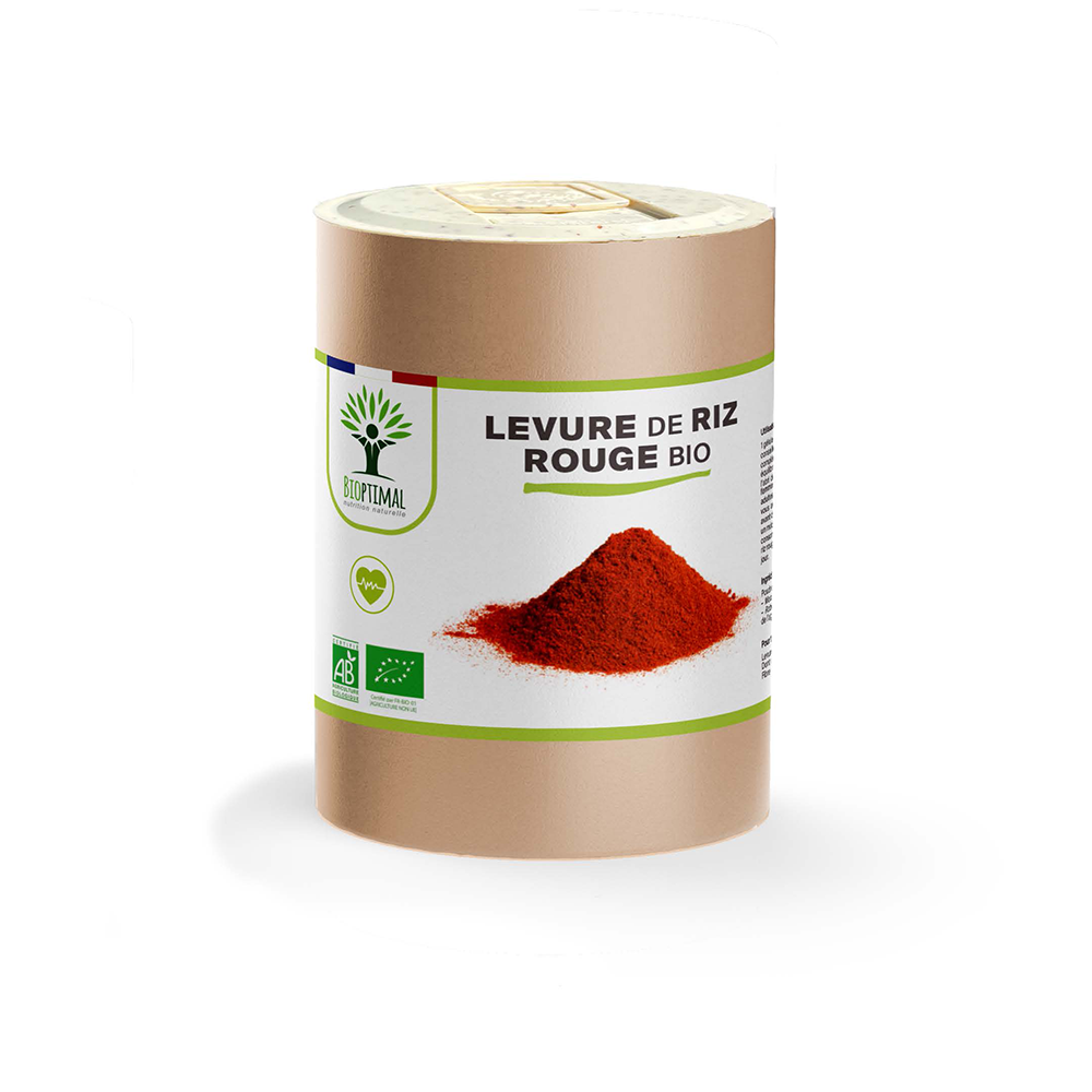 Levure de riz rouge bio gélules - Bioptimal Bioptimal Complément alimentaire infusion.organic