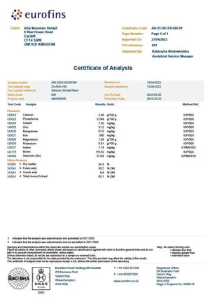 Pure Siberian Shilajit Resin - 30g - Minerals, Supplements, Adaptogens - Adaptogens, Minerals, Supplements - infusion.organic