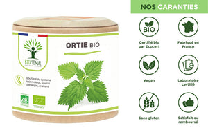 Ortie bio gélules - Bioptimal Bioptimal Complément alimentaire infusion.organic