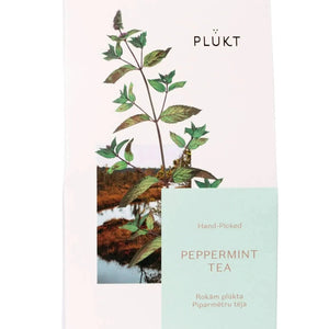 Peppermint Tea - whole loose leaves, Nordic mint-Plūkt-infusion.organic