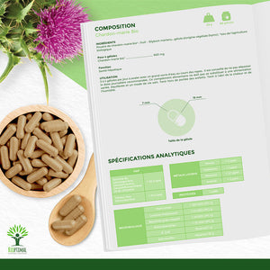 Chardon-Marie bio gélules - Bioptimal Bioptimal Complément alimentaire infusion.organic