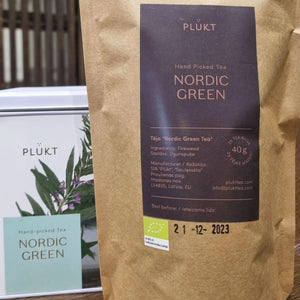 REFILL tea package NORDIC GREEN tea 25 bags, herbal organic-Plūkt-infusion.organic