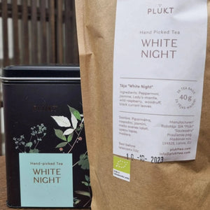 REFILL tea package WHITE NIGHT tea 25 bags, herbal organic-Plūkt-infusion.organic