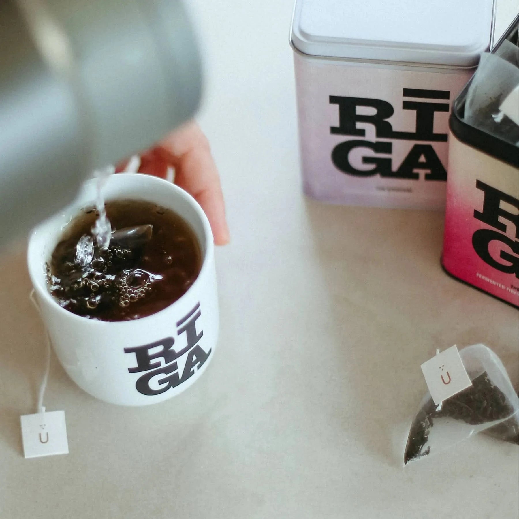 RIGA Original x PLŪKT fermented fireweed and peppermint tea-Plūkt-infusion.organic