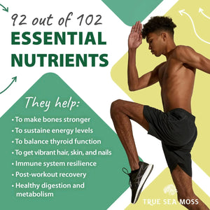 CRAFTED RAW SEA MOSS - Sea Moss - Minerals, Sea Moss, Supplement - infusion.organic