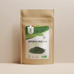 Spiruline bio paillettes - Bioptimal Bioptimal Superaliment infusion.organic