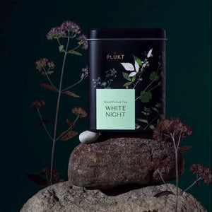 Tea Blend White Night - calming evening herbal , relaxing-Plūkt-infusion.organic