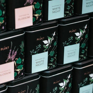 Tea Blend White Night - calming evening herbal , relaxing-Plūkt-infusion.organic