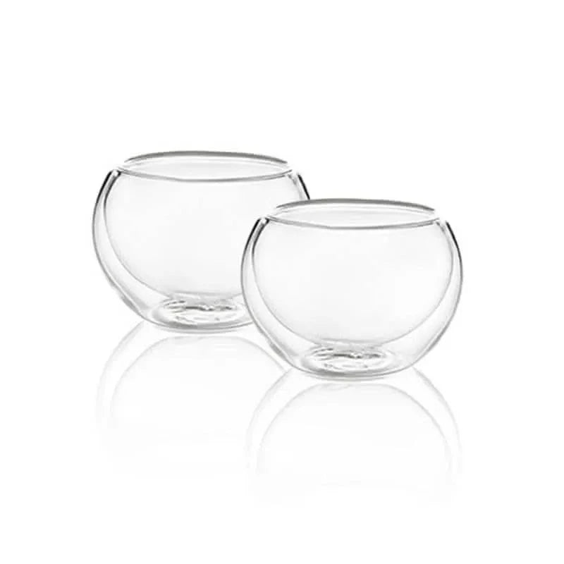 30 ml double-layer glass cups, 2 pcs - Teacup - Accessories, Teacup - infusion.organic