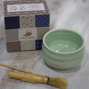 Celadon porcelain Matcha tea bowl 630 ml - Teacup - Bowel, Teacup - infusion.organic