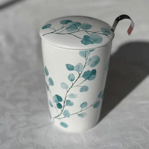 Porcelain Mug 350 ml - Trees - Teacup - Teacup - infusion.organic
