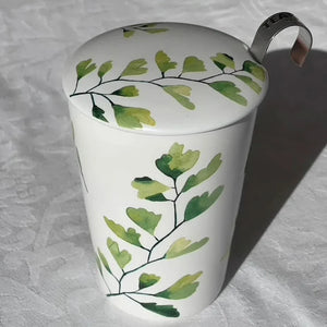 Porcelain Mug 350 ml - Trees - Teacup - Teacup - infusion.organic