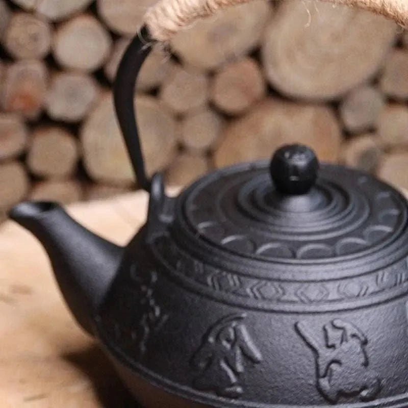 Black cast iron teapot 500 ml - Teapot - Teapot - infusion.organic