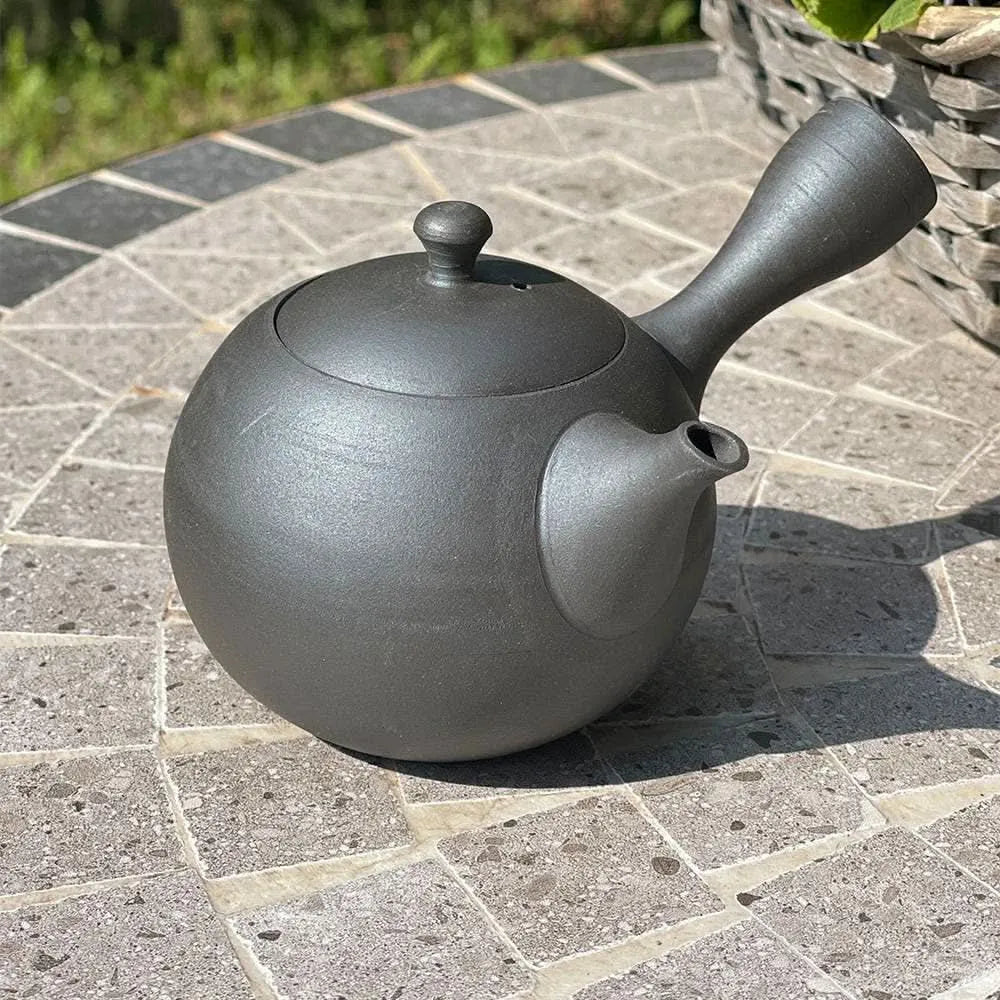 Brown Kyusu Teapot 200 ml - Teapot - Teapot - infusion.organic