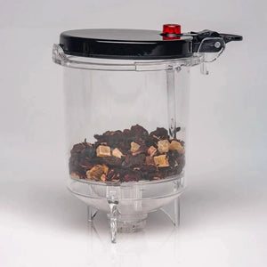 Glass mug with press filter 500ml - Teapot - Teapot - infusion.organic