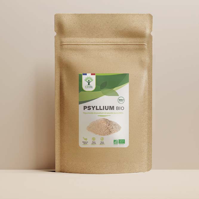 Psyllium bio poudre - Bioptimal Bioptimal Superaliment infusion.organic