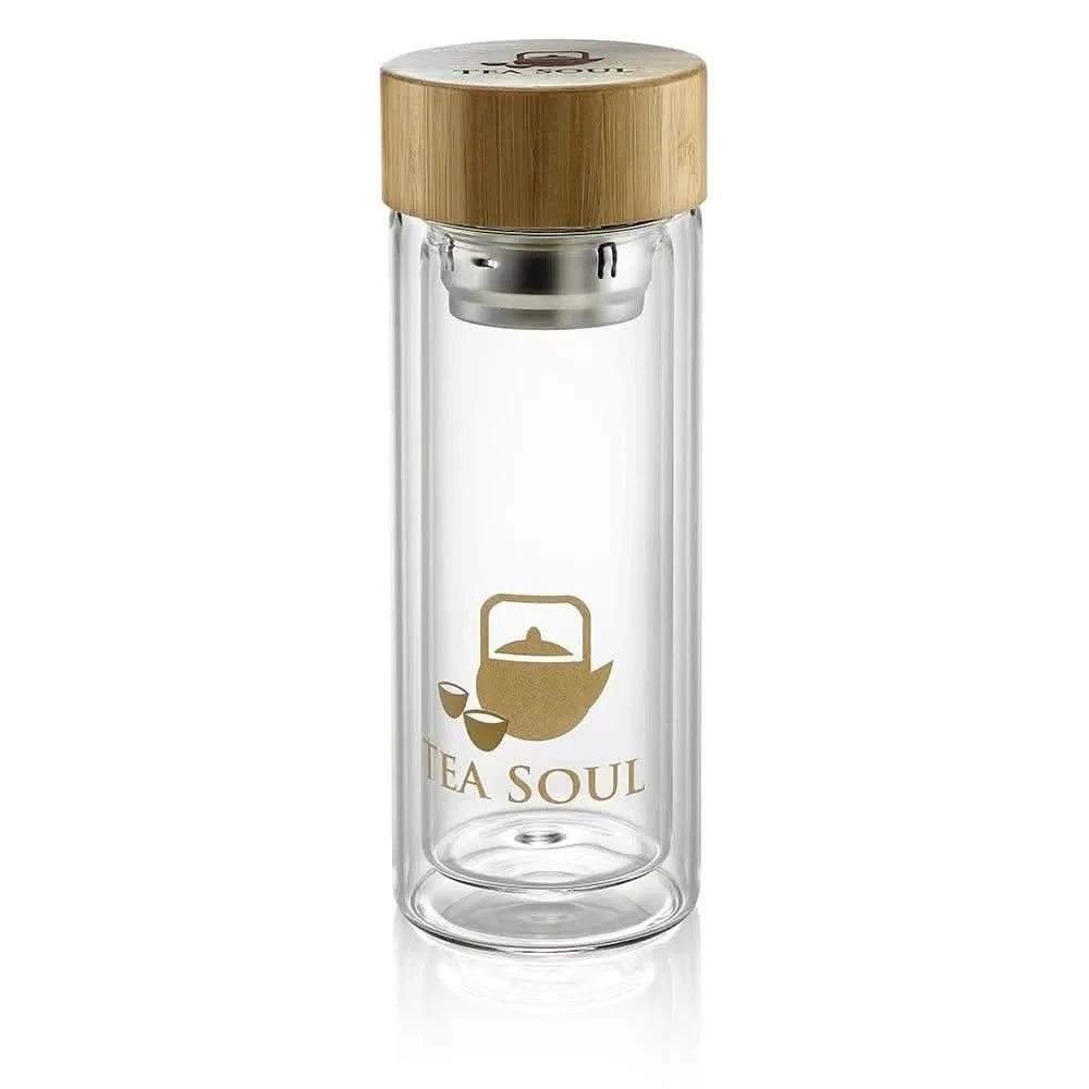 Double-layer glass thermos 350ml - Teapot, Thermos - Teapot, Thermos - infusion.organic