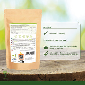 Erythritol bio poudre - Bioptimal Bioptimal Superaliment infusion.organic