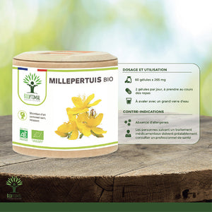 Millepertuis bio gélules - Bioptimal Bioptimal Complément alimentaire infusion.organic