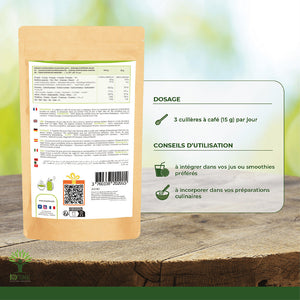 Myrtille bio poudre - Bioptimal Bioptimal Superaliment infusion.organic