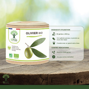 Olivier bio gélules - Bioptimal Bioptimal Complément alimentaire infusion.organic