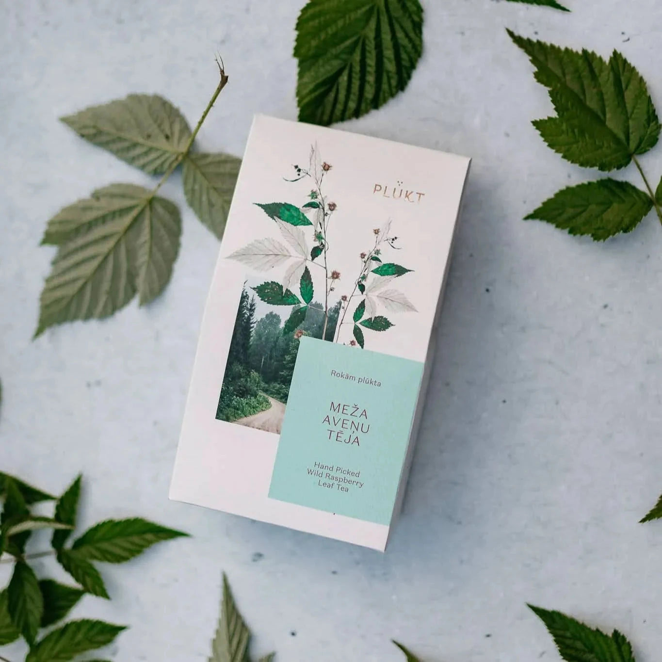 Wild Raspberry Leaf Tea - loose, herbal organic Christmas-Plūkt-infusion.organic