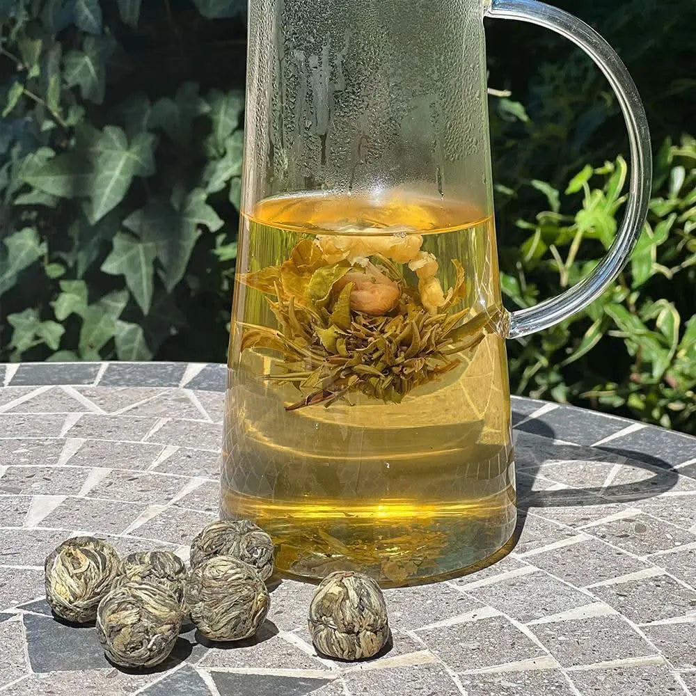 Blooming Tea Jasmine Rose - Romance Sky Flowering Display-Tea soul-infusion.organic