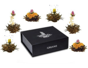 Magnetic box 6 blooming Black tea - Blooming Tea - Black Tea, Blooming Tea - infusion.organic