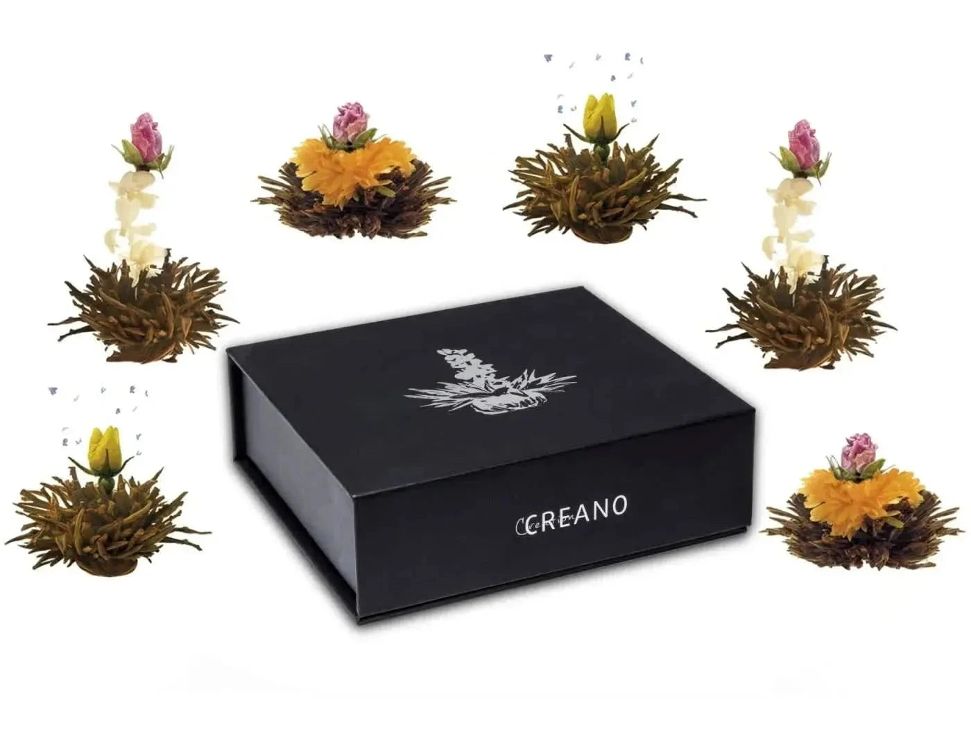 Magnetic box 6 blooming Black tea - Blooming Tea - Black Tea, Blooming Tea - infusion.organic