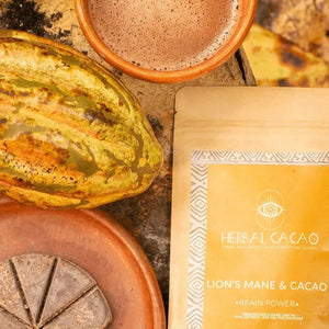 Brain Power Lion's Mane & Ceremonial Cacao - Cacao - Cacao - infusion.organic
