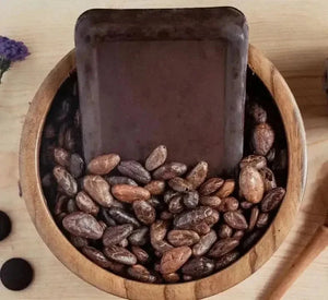 PASIÓN | 500g | Ceremonial Cacao, Mucuna, Rose - Cacao - Cacao, Chocolate - infusion.organic
